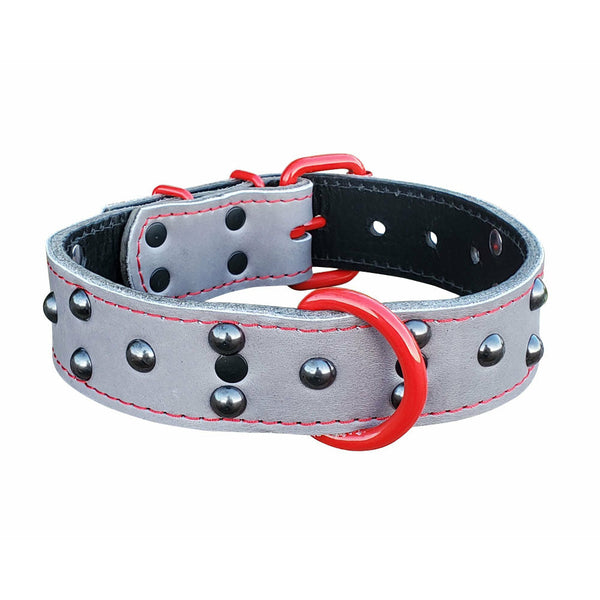 Handcrafted Studded Leather Dog Collar