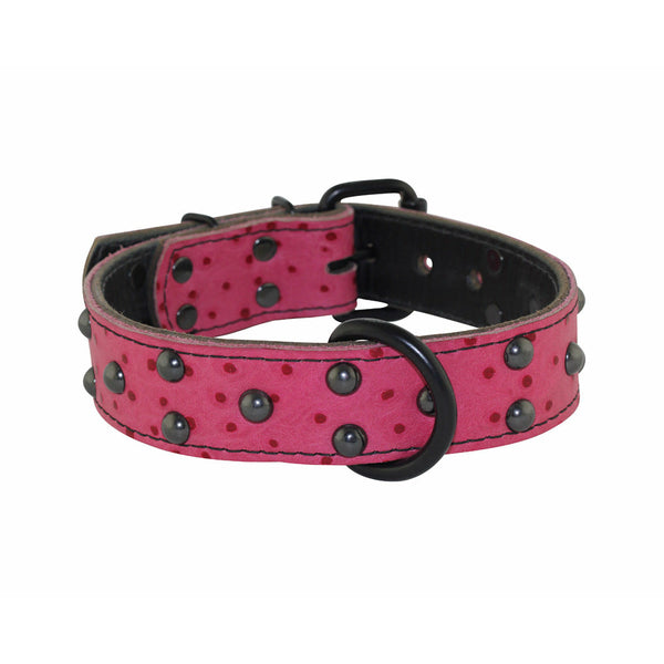 Handcrafted Studded Leather Dog Collar