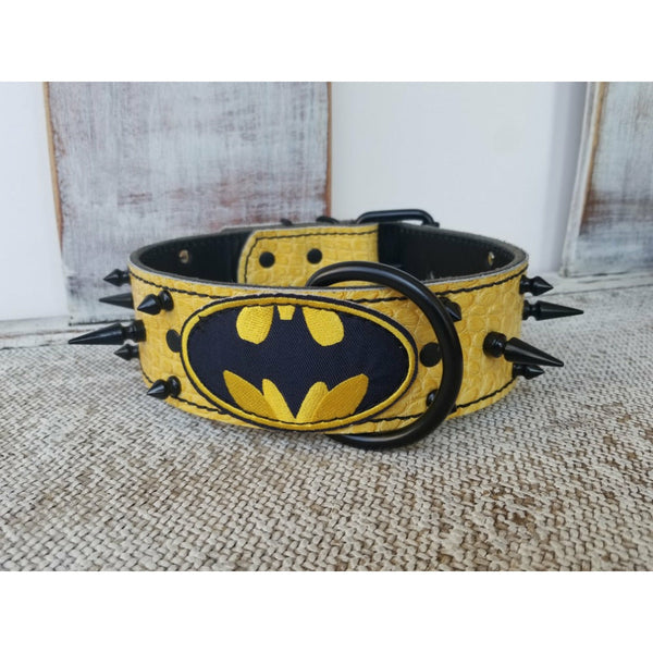 spiked batman collar
