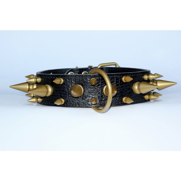 extreme spiked bully collar