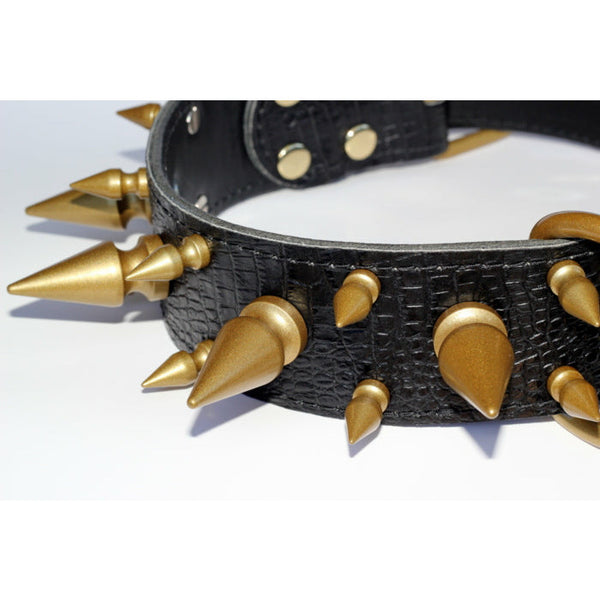 extreme spiked dog collar