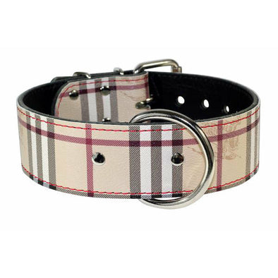 CLASSIC PLAID COLLAR