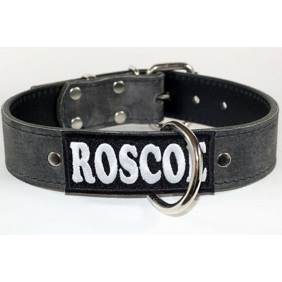 name patch dog collar