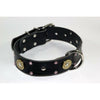 shotgun shell leather dog collar