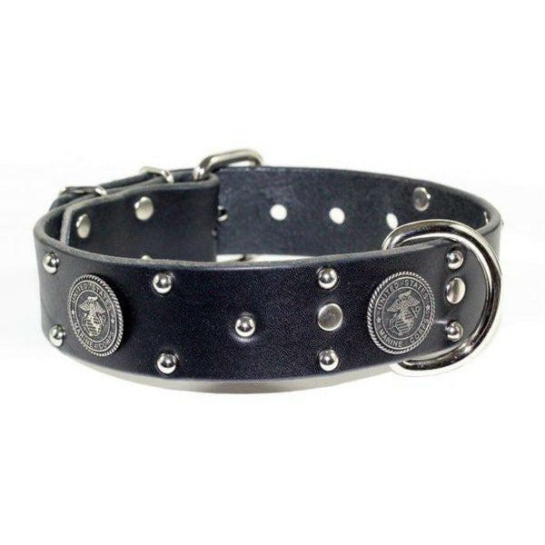 Usmc Leather Dog Collar